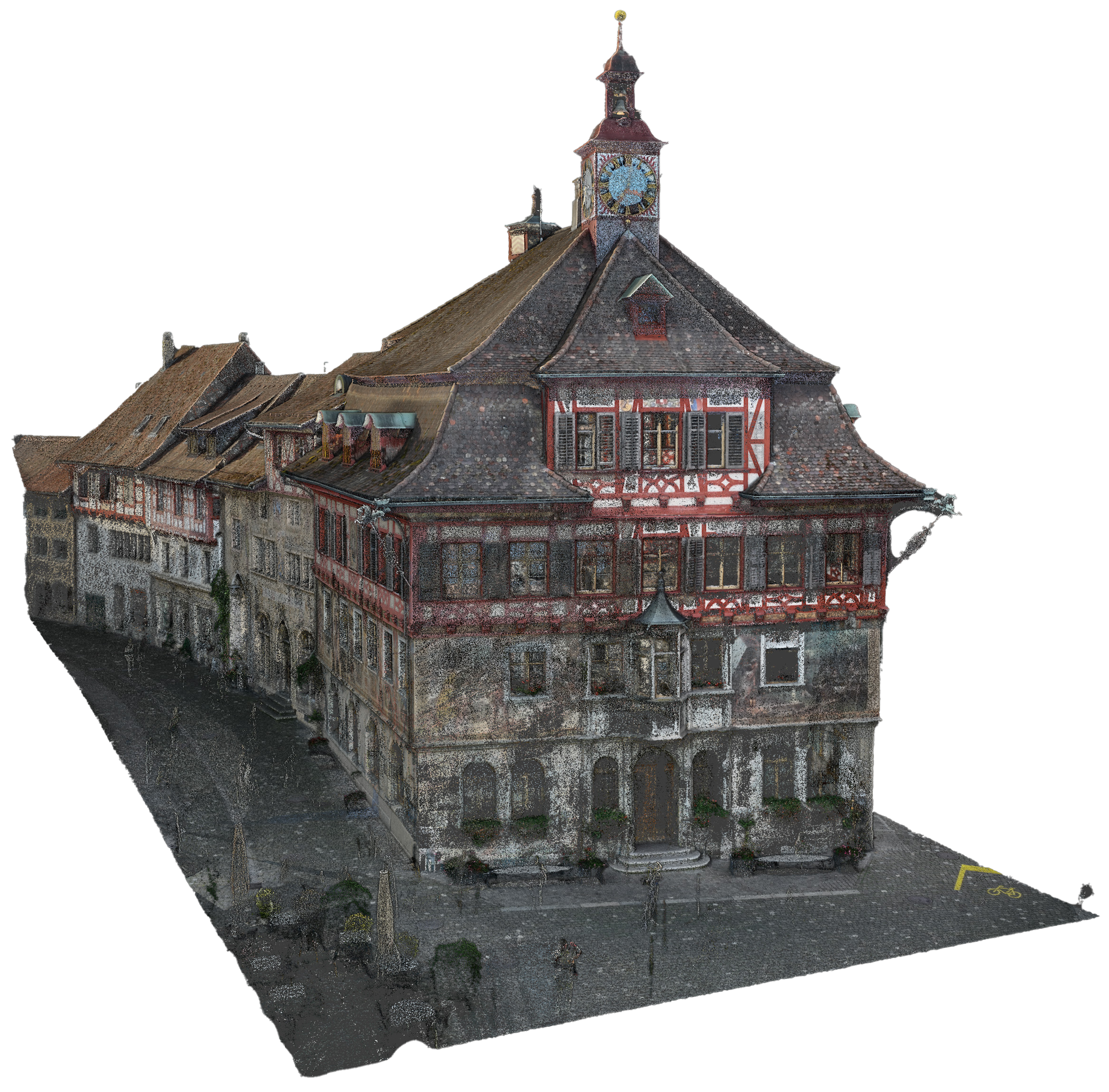 Freigestelltes historisches Gebäude als Motiv der Platzhalterseite von Tappolet GmbH